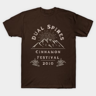 Dual Spires Cinnamon Festival T-Shirt